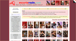 Desktop Screenshot of escortereale.com