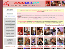 Tablet Screenshot of escortereale.com